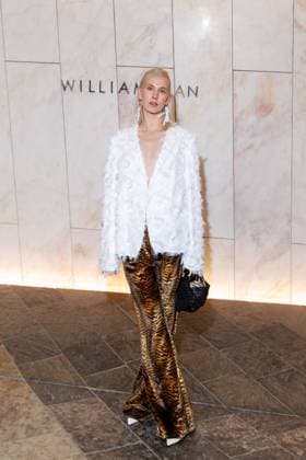 Berlin Fashion Week 10 Year Anniversary William Fan Lilo Klinkenberg at the 10 Year Anniversary William Fan Fashion Show as part of the Berlin Fashion Week Fall Winter 2025 at the Philharmonie on 03 02 2025 in Berlin Copyright: xEventpressxKochanx