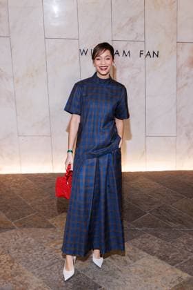 Berlin Fashion Week 10 Year Anniversary William Fan Jenny Augusta at the 10 Year Anniversary William Fan Fashion Show as part of the Berlin Fashion Week Fall Winter 2025 at the Philharmonie on 03 02 2025 in Berlin Copyright: xEventpressxKochanx