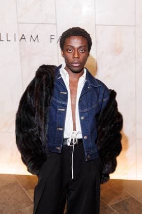 Berlin Fashion Week 10 Year Anniversary William Fan Benny Opoku Arthur at the 10 Year Anniversary William Fan Fashion Show as part of the Berlin Fashion Week Fall Winter 2025 at the Philharmonie on 03 02 2025 in Berlin Copyright: xEventpressxKochanx