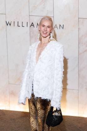 Berlin Fashion Week 10 Year Anniversary William Fan Lilo Klinkenberg at the 10 Year Anniversary William Fan Fashion Show as part of the Berlin Fashion Week Fall Winter 2025 at the Philharmonie on 03 02 2025 in Berlin Copyright: xEventpressxKochanx