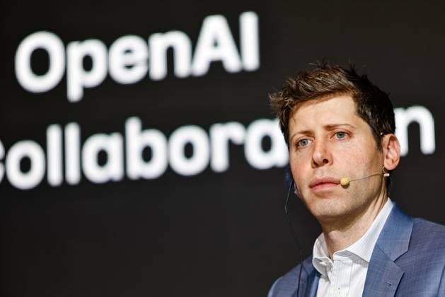 OpenAI And Kakao Sign Landmark Strategic Partnership In Seoul Sam Altman, CEO of OpenAI, the company behind ChatGPT, speaks at a joint press conference announcing a strategic partnership with Kakao at the Plaza Hotel in Seoul, South Korea, on February 4, 2025. Kakao states that it is the first South Korean company to form such a partnership with OpenAI and plans to pursue technology collaboration and joint product development. Seoul South Korea  Copyright: xChrisxJungx originalFilename: jung-openaian250204_npzuU.jpg