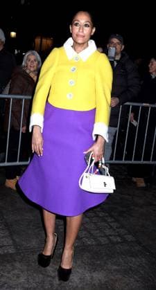 Celebs At Marc Jacobs Fashion Show - NYC Tracee Ellis Ross at the Marc Jacobs 2025 runway show at the New York Public Library on February 3, 2025 in New York city, NY, USA. Photo by MM ABACAPRESS.COM New York City United States  Copyright: xMM ABACAx