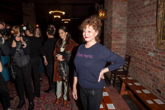 February 4, 2025, New York, United States: Susan Sarandon attends the Lingua Franca fashion show during February 2025 New York Fashion Week. New York United States - ZUMAs197 20250204_aaa_s197_396 Copyright: xRonxAdarx