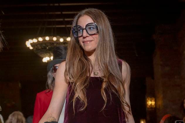 February 4, 2025, New York, United States: Dani Stahl walks the runway finale for the Lingua Franca fashion show during February 2025 New York Fashion Week. New York United States - ZUMAs197 20250204_aaa_s197_509 Copyright: xRonxAdarx