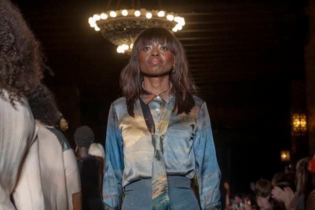 Lingua franca - Runway - New York Fashion Week Dee Poku walks the runway finale for the Lingua Franca fashion show during February 2025 New York Fashion Week in New York City, USA, on February 4, 2025. New York New York United states  Copyright: xThenews2x originalFilename: thenews2-linguafr250204_np1qF.jpg