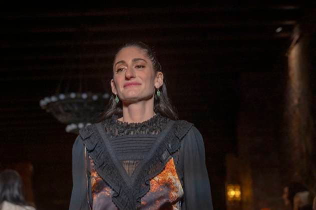 Lingua franca - Runway - New York Fashion Week Arden Wohl walks the runway finale for the Lingua Franca fashion show during February 2025 New York Fashion Week on February 4, 2025, in New York City, USA. New York New York United states  Copyright: xThenews2x originalFilename: thenews2-linguafr250204_nphnY.jpg