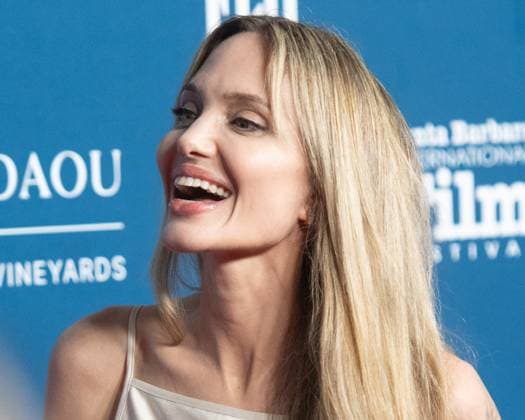 February 5, 2025, Santa Barbara, California, USA: 5 February 2025: - Santa Barbara, California - ANGELINA JOLIE attends the 40th Annual Santa Barbara International Film Festival at Arlington Theatre in Santa Barbara Santa Barbara USA - ZUMAs247 20250205_zmp_s247_003 Copyright: xCharliexSteffensx