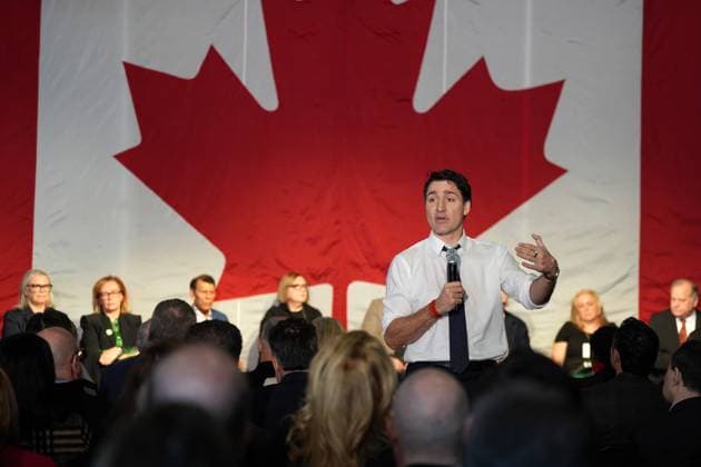 February 7, 2025, Toronto, On, Canada: Prime Minister Justin Trudeau addresses a Canada-U.S. economic summit in Toronto, Friday, Feb.7, 2025. Toronto Canada  - ZUMAc35_ 20250207_zaf_c35_008 Copyright: xFrankxGunnx