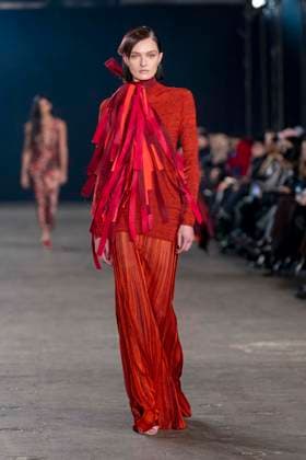 Christopher John Rogers Ready to wear fall winter 2025 26 NEW YORK February 2025 Christopher John Rogers Ready to wear fall winter 2025 26 NEW YORK February 2025, Credit:Zeppelin Avalon  Copyright: xZeppelinx xAvalonx 0961013895
