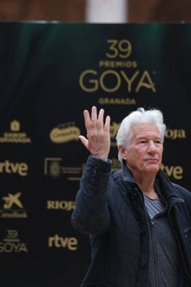 Actor Richard Gere during Goya International awards 2025 in Granada on Friday, 07 February 2025. Cordon Press 
