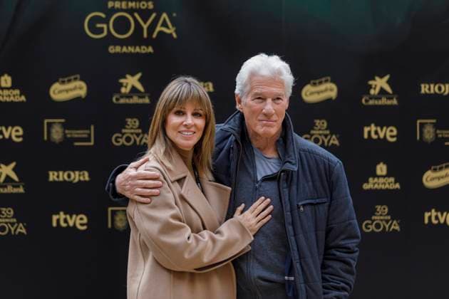 Press conference with actor Richard Gere Granada Actor Richard Gere during the press conference at the Palace of Charles V of the Alhambra, on February 7, 2025 in Granada Andalusia, Spain As part of the preparations for the 39th edition of the Goya Awards, actor Richard Gere, winner of the International Goya, gave a press conference at the Palace of Charles V of the Alhambra 07 FEBRUARY 2025 Álex Cálex Cá Granada Granada Andalucia Granada Andalucia Spain  Copyright: xÃlexxCamarax 6505250
