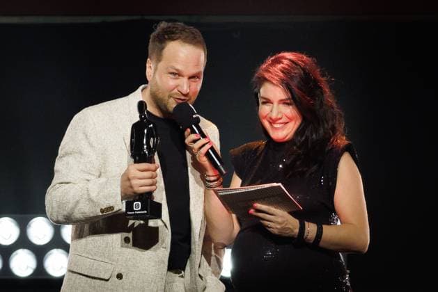 For Telenet Audience Award Holy Rosita pictured at the award ceremony of the Ensors Flemish film prizes, as part of the Ostend Film Festival (17th edition) (31 01-08 02), Friday 07 February 2025, in Oostende.  KURTxDESPLENTER 111939721