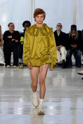 AKNVAS Ready to wear fall winter 2025 26 NEW YORK February 2025 AKNVAS Ready to wear fall winter 2025 26 NEW YORK February 2025, Credit:Zeppelin Avalon  Copyright: xZeppelinx xAvalonx 0961207525