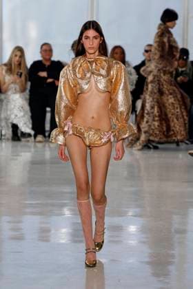 AKNVAS Ready to wear fall winter 2025 26 NEW YORK February 2025 AKNVAS Ready to wear fall winter 2025 26 NEW YORK February 2025, Credit:Zeppelin Avalon  Copyright: xZeppelinx xAvalonx 0961207775