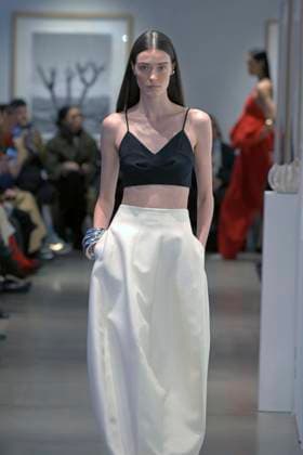 Ashlyn Ready to wear fall winter 2025 26 NEW YORK February 2025 Ashlyn Ready to wear fall winter 2025 26 NEW YORK February 2025, Credit:Zeppelin Avalon  Copyright: xZeppelinx xAvalonx 0961292328