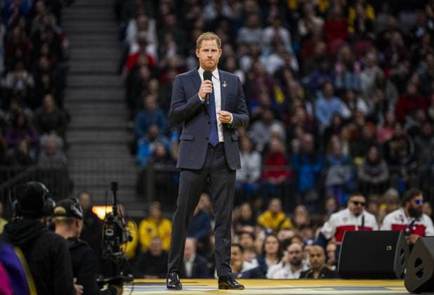 Entertainment Themen der Woche KW06 Prince Harry, Duke of Sussex makes a speech during the 2025 Invictus Games opening ceremony in Vancouver Featuring: Prince Harry, Duke of Sussex Where: Vancouver, Canada When: 09 Feb 2025 Credit: INSTARimages EDITORIAL USE ONLY. NOT FOR USE BY NEWSPAPERS BASED IN THE UK. Copyright: xx instar54497890
