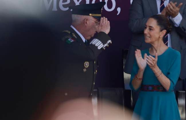 Claudia Sheinbaum, President Of Mexico, Leads 112th Anniversary Of The March Of Loyalty Claudia Sheinbaum, President of Mexico, leads the 112th Anniversary of the March of Loyalty at the Alcazar of Chapultepec Castle in Mexico City, Mexico, on February 9, 2025. This event commemorates the escort that the Corps of Cadets of the Heroic Military College provides to President Francisco I. Madero on February 9, 1913, during the beginning of the coup d etat known as the Tragic Ten Days. Mexico City Mexico City Mexico  Copyright: xGerardoxVieyrax originalFilename: vieyra-notitle250209_np2gs.jpg