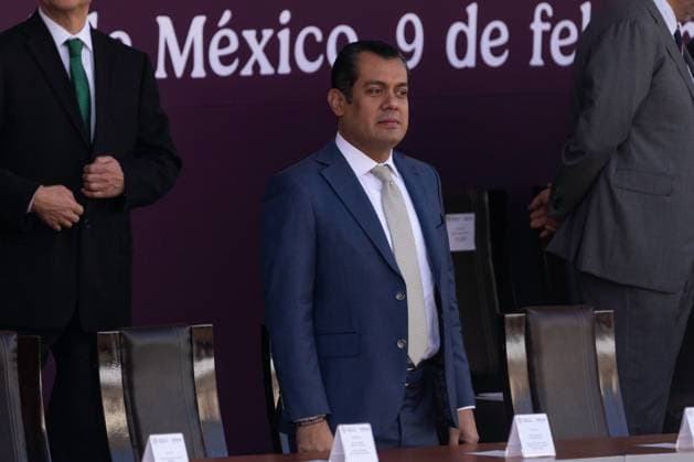 February 9, 2025, Mexico City, Mexico: Ceremony for the 112th Anniversary of the Loyalty March, in commemoration of the escort that the Corps of Cadets of the Heroic Military College provided to President Francisco I. Madero in 1913, during the beginning of the coup d o tat known as The Ten Tragic Days. The president of Mexico, Claudia Sheinbaum, led the event at the National Museum of History in the Chapultepec Castle with the presence of military and civil authorities. Mexico City Mexico - ZUMAl178 20250209_znp_l178_054 Copyright: xCristianxLeyvax