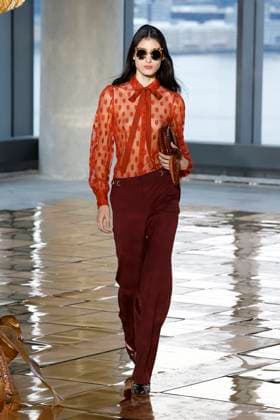 Ulla Johnson Ready to wear fall winter 2025 26 NEW YORK February 2025 Ulla Johnson Ready to wear fall winter 2025 26 NEW YORK February 2025, Credit:Zeppelin Avalon  Copyright: xZeppelinx xAvalonx 0961811934