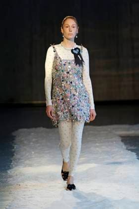 Sandy Liang Ready to wear fall winter 2025 26 NEW YORK February 2025 Sandy Liang Ready to wear fall winter 2025 26 NEW YORK February 2025, Credit:Zeppelin Avalon  Copyright: xZeppelinx xAvalonx 0961811266