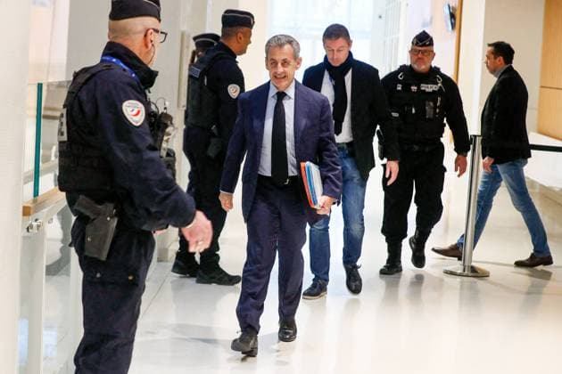 News Themen der Woche KW07 News Bilder des Tages Frankreich, Nicolas Sarkozy erscheint zu Gerichtstermin in Paris  Copyright: xChristophexClovisx xBestimagexChristophexClovisx xBestimagex