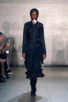 Meruert Tolegen Ready to wear fall winter 2025 26 NEW YORK February 2025 Meruert Tolegen Ready to wear fall winter 2025 26 NEW YORK February 2025, Credit:Zeppelin Avalon  Copyright: xZeppelinx xAvalonx 0961808189