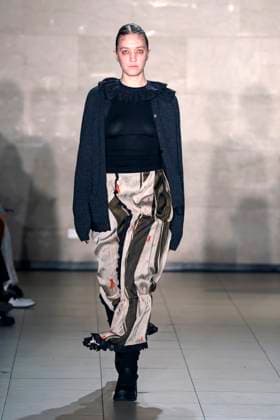 Meruert Tolegen Ready to wear fall winter 2025 26 NEW YORK February 2025 Meruert Tolegen Ready to wear fall winter 2025 26 NEW YORK February 2025, Credit:Zeppelin Avalon  Copyright: xZeppelinx xAvalonx 0961808373