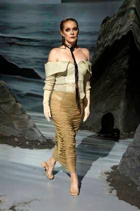 Elena Velez Ready to wear fall winter 2025 26 NEW YORK February 2025 Elena Velez Ready to wear fall winter 2025 26 NEW YORK February 2025, Credit:Zeppelin Avalon  Copyright: xZeppelinx xAvalonx 0961837312