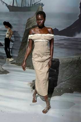 Elena Velez Ready to wear fall winter 2025 26 NEW YORK February 2025 Elena Velez Ready to wear fall winter 2025 26 NEW YORK February 2025, Credit:Zeppelin Avalon  Copyright: xZeppelinx xAvalonx 0961837504