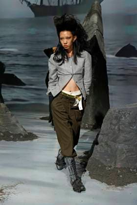 Elena Velez Ready to wear fall winter 2025 26 NEW YORK February 2025 Elena Velez Ready to wear fall winter 2025 26 NEW YORK February 2025, Credit:Zeppelin Avalon  Copyright: xZeppelinx xAvalonx 0961837603