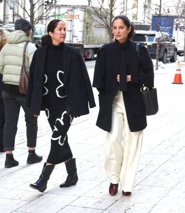 NYFW - Carolina Herrera With Her Family Designer Carolina Herrera with her daughters Carolina Adriana Herrera, Patricia Cristina Herrera and their children leave the Carolina Herrera show during the New York fashion week, NY, USA, on February 10, 2025. Photo by Dylan Travis ABACAPRESS.COM New York City NY United States  Copyright: xDylanxTravis ABACAx