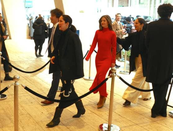 NYFW - Carolina Herrera With Her Family Designer Carolina Herrera with her daughters Carolina Adriana Herrera, Patricia Cristina Herrera and their children leave the Carolina Herrera show during the New York fashion week, NY, USA, on February 10, 2025. Photo by Dylan Travis ABACAPRESS.COM New York City NY United States  Copyright: xDylanxTravis ABACAx