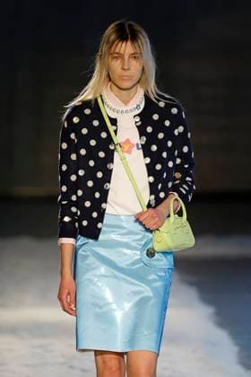 Sandy Liang Ready to Wear Fall Winter 2025 26 - New York, February 2025 Sandy Liang Ready to Wear Fall Winter 2025 26 - New York, February 2025, Credit:Zeppelin Avalon  Copyright: xZeppelinx xAvalonx 0961872148