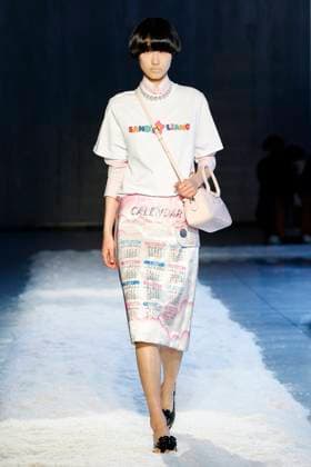 Défilé de mode Sandy Liang collection automne hiver 2025 2026 lors de la Fashion Week de New York Model on the runway at the Sandy Liang Fall RTW 2025 fashion show as part of New York Fashion Week on February 09, 2025 in New York, New York New York Etats Unis  Copyright: xAgencex xBestimagexAgencex xBestimagex
