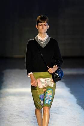 Sandy Liang Ready to Wear Fall Winter 2025 26 - New York, February 2025 Sandy Liang Ready to Wear Fall Winter 2025 26 - New York, February 2025, Credit:Zeppelin Avalon  Copyright: xZeppelinx xAvalonx 0961872205
