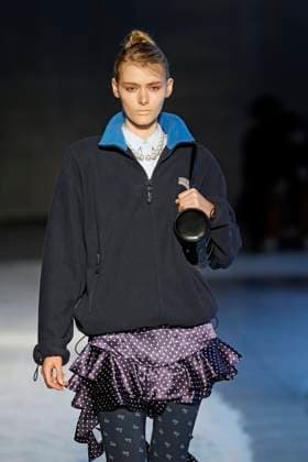 Sandy Liang Ready to Wear Fall Winter 2025 26 - New York, February 2025 Sandy Liang Ready to Wear Fall Winter 2025 26 - New York, February 2025, Credit:Zeppelin Avalon  Copyright: xZeppelinx xAvalonx 0961872215
