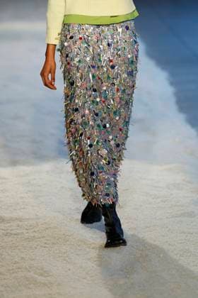 Sandy Liang Ready to Wear Fall Winter 2025 26 - New York, February 2025 Sandy Liang Ready to Wear Fall Winter 2025 26 - New York, February 2025, Credit:Zeppelin Avalon  Copyright: xZeppelinx xAvalonx 0961872237