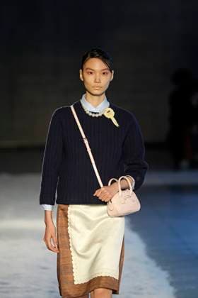 Sandy Liang Ready to Wear Fall Winter 2025 26 - New York, February 2025 Sandy Liang Ready to Wear Fall Winter 2025 26 - New York, February 2025, Credit:Zeppelin Avalon  Copyright: xZeppelinx xAvalonx 0961872440