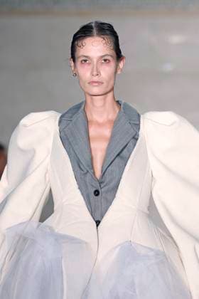 Meruert Tolegen Ready to Wear Fall Winter 2025 26 - New York, February 2025 Meruert Tolegen Ready to Wear Fall Winter 2025 26 - New York, February 2025, Credit:Zeppelin Avalon  Copyright: xZeppelinx xAvalonx 0961890463