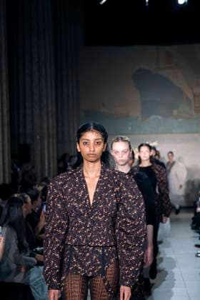 Meruert Tolegen Ready to Wear Fall Winter 2025 26 - New York, February 2025 Meruert Tolegen Ready to Wear Fall Winter 2025 26 - New York, February 2025, Credit:Zeppelin Avalon  Copyright: xZeppelinx xAvalonx 0961890997