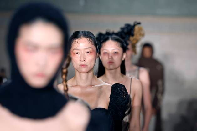 Meruert Tolegen Ready to Wear Fall Winter 2025 26 - New York, February 2025 Meruert Tolegen Ready to Wear Fall Winter 2025 26 - New York, February 2025, Credit:Zeppelin Avalon  Copyright: xZeppelinx xAvalonx 0961891011