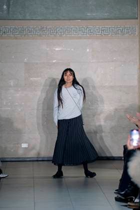 Meruert Tolegen Ready to Wear Fall Winter 2025 26 - New York, February 2025 Meruert Tolegen Ready to Wear Fall Winter 2025 26 - New York, February 2025, Credit:Zeppelin Avalon  Copyright: xZeppelinx xAvalonx 0961891242