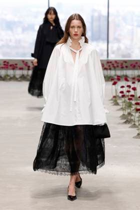 Carolina Herrera Ready to Wear Fall Winter 2025 26 - New York, February 2025 Carolina Herrera Ready to Wear Fall Winter 2025 26 - New York, February 2025, Credit:Zeppelin Avalon  Copyright: xZeppelinx xAvalonx 0961897718