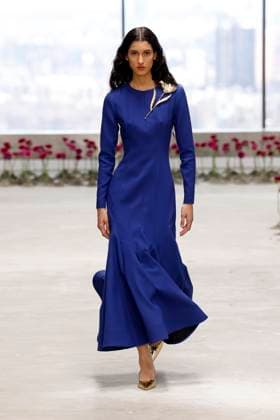 Carolina Herrera Ready to Wear Fall Winter 2025 26 - New York, February 2025 Carolina Herrera Ready to Wear Fall Winter 2025 26 - New York, February 2025, Credit:Zeppelin Avalon  Copyright: xZeppelinx xAvalonx 0961898146