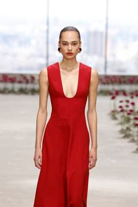 Carolina Herrera Ready to Wear Fall Winter 2025 26 - New York, February 2025 Carolina Herrera Ready to Wear Fall Winter 2025 26 - New York, February 2025, Credit:Zeppelin Avalon  Copyright: xZeppelinx xAvalonx 0961930363