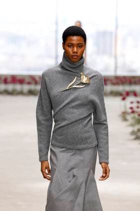 Carolina Herrera Ready to Wear Fall Winter 2025 26 - New York, February 2025 Carolina Herrera Ready to Wear Fall Winter 2025 26 - New York, February 2025, Credit:Zeppelin Avalon  Copyright: xZeppelinx xAvalonx 0961930578