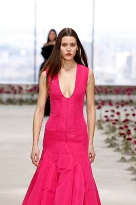 Carolina Herrera Ready to Wear Fall Winter 2025 26 - New York, February 2025 Carolina Herrera Ready to Wear Fall Winter 2025 26 - New York, February 2025, Credit:Zeppelin Avalon  Copyright: xZeppelinx xAvalonx 0961930587