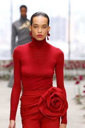 Carolina Herrera Ready to Wear Fall Winter 2025 26 - New York, February 2025 Carolina Herrera Ready to Wear Fall Winter 2025 26 - New York, February 2025, Credit:Zeppelin Avalon  Copyright: xZeppelinx xAvalonx 0961930656