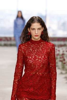 Carolina Herrera Ready to Wear Fall Winter 2025 26 - New York, February 2025 Carolina Herrera Ready to Wear Fall Winter 2025 26 - New York, February 2025, Credit:Zeppelin Avalon  Copyright: xZeppelinx xAvalonx 0961931375