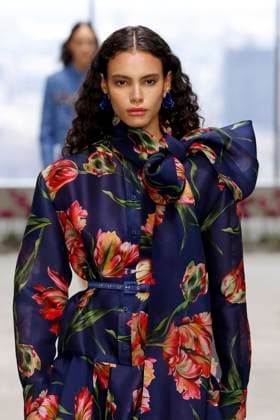 Carolina Herrera Ready to Wear Fall Winter 2025 26 - New York, February 2025 Carolina Herrera Ready to Wear Fall Winter 2025 26 - New York, February 2025, Credit:Zeppelin Avalon  Copyright: xZeppelinx xAvalonx 0961930851